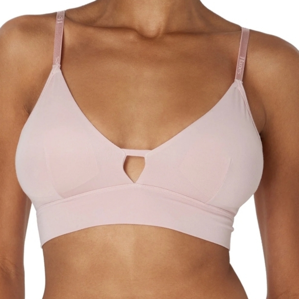 Hanes Super Soft Longline Bralette